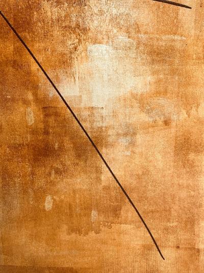 Abstract Modern Oil on Canvas Painting Signed