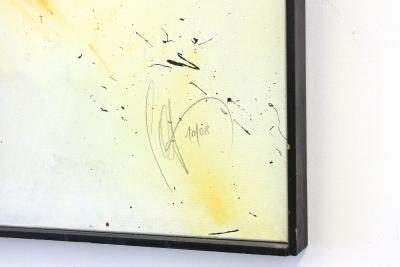 Abstract Painting Mechansim Of Depth Acrylic On Canvas by MS Austria 2008