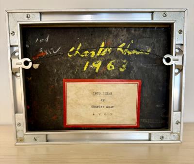 Abstract Painting Oil on canvas by Charles Green Shaw NY 1963 