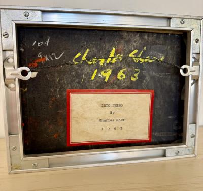 Abstract Painting Oil on canvas by Charles Green Shaw NY 1963 