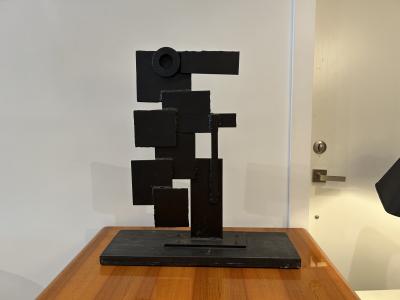 Abstract Sculpture in Welded Iron Wood