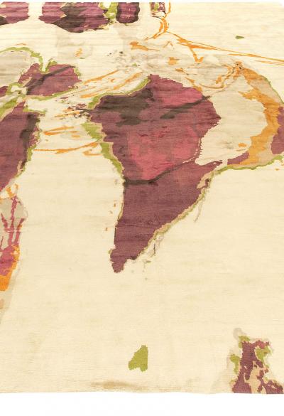 Abstract Silk Madagascar Rug by Eskayel for Doris Leslie Blau