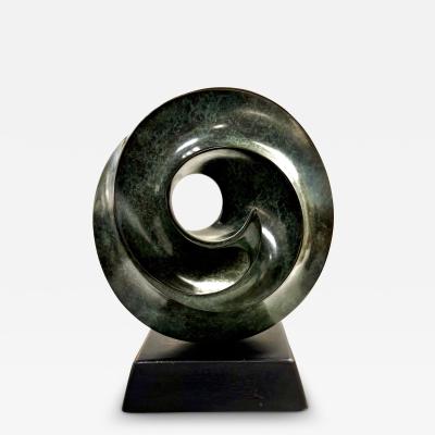 Abstract bronze sculpture by David Allen Chamberlain 1886 