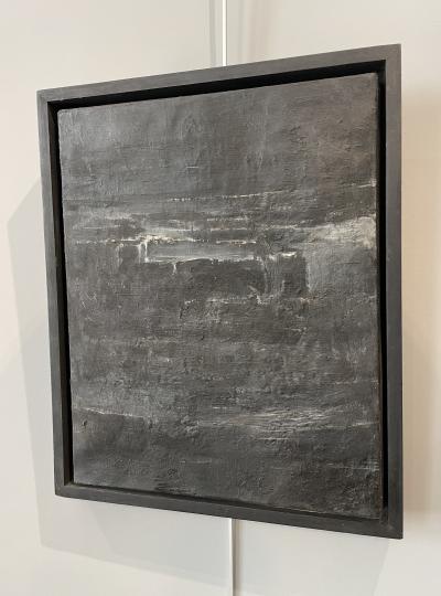 Abstract oil on canvas by Seymour Boardman America 1955