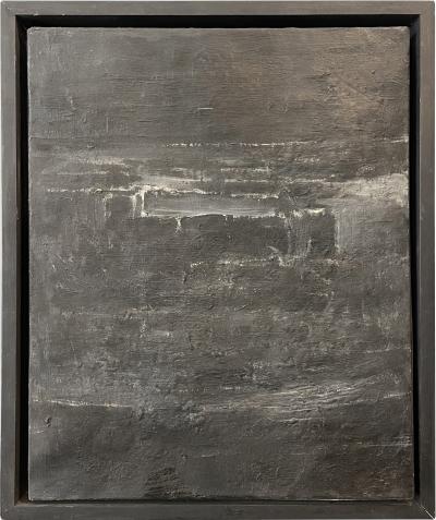 Abstract oil on canvas by Seymour Boardman America 1955