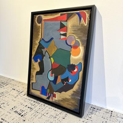 Abstract oil painting Oil on canvas painting by William Sharp America 1940s