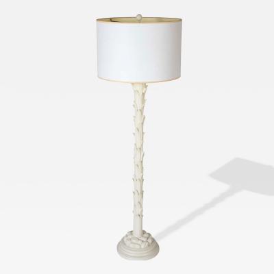 Acanthus Form Floor Lamp in the Style of Serge Roche