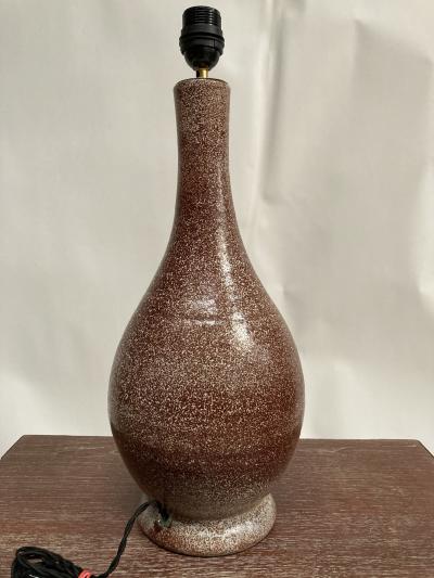 Accolay Pottery 1970s Studio Pottery ceramic lamp by Accolay