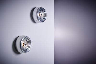 Achille Castiglioni 1 of 4 Padina Wall Lamps by Achille Castiglioni for Flos Italy 1960s