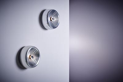 Achille Castiglioni 1 of 4 Padina Wall Lamps by Achille Castiglioni for Flos Italy 1960s