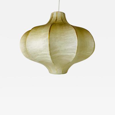 Achille Castiglioni Mid Century Modern Flower Shape Cocoon Pendant Light 1960s Italy