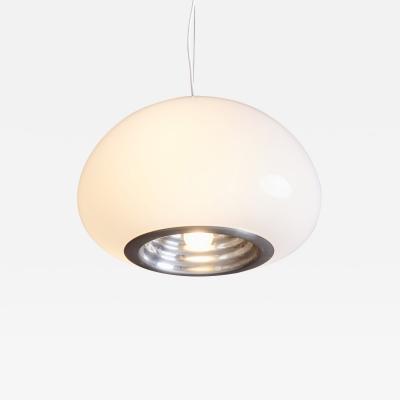 Achille Castiglioni New old stock Black and White Pendant Lamp by Castiglioni for Flos