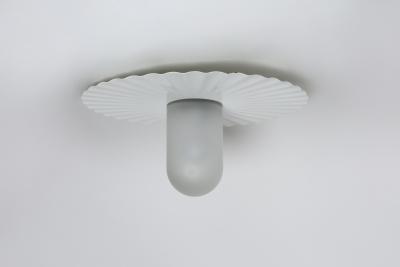 Achille Castiglioni Plisse flush mount by Achille Castiglioni for Flos