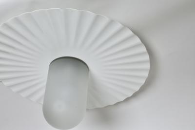 Achille Castiglioni Plisse flush mount by Achille Castiglioni for Flos
