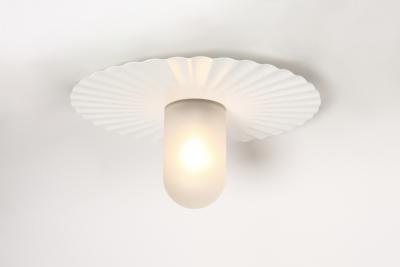 Achille Castiglioni Plisse flush mount by Achille Castiglioni for Flos