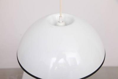 Achille Pier Giacomo Castiglioni Castiglioni Release Pendant Lamps in White for Flos Italy 1962