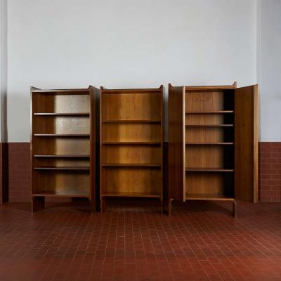 Achille Pier Giacomo Castiglioni Set of Three Mariano Bookshelves by Castiglioni For Gavina