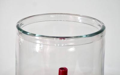 Acroterion Bespoke Hookah Base Photophore 19th Century Fluted Brass Base