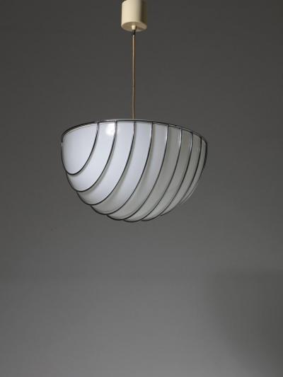 Adalberto Dal Lago Griglia Pendant Lamp by Adalberto Dal Lago for Esperia