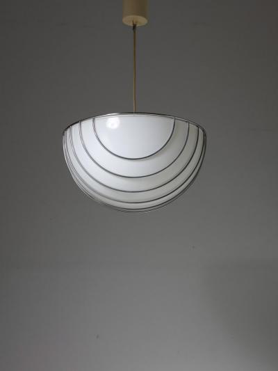 Adalberto Dal Lago Griglia Pendant Lamp by Adalberto Dal Lago for Esperia