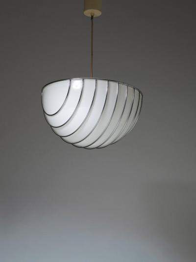 Adalberto Dal Lago Griglia Pendant Lamp by Adalberto Dal Lago for Esperia