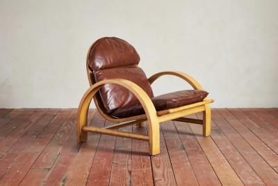 Adalberto Del Lago Adalberto Del Lago Leather Chairs