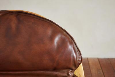 Adalberto Del Lago Adalberto Del Lago Leather Chairs