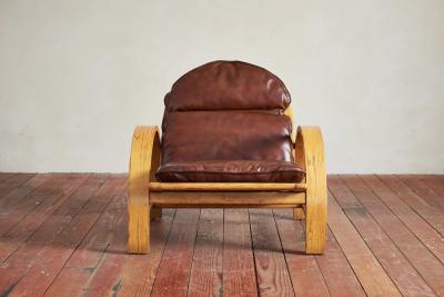 Adalberto Del Lago Adalberto Del Lago Leather Chairs