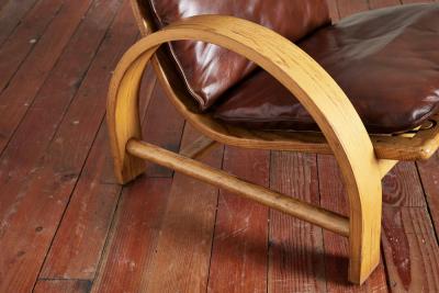 Adalberto Del Lago Adalberto Del Lago Leather Chairs