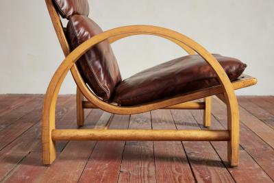 Adalberto Del Lago Adalberto Del Lago Leather Chairs