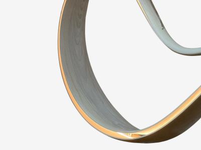 Adam Bentz Contemporary Ashwood Organic Chandelier LED USA 21st C 