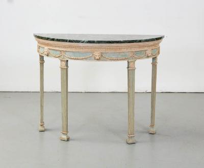 Adam Demilune Console Table