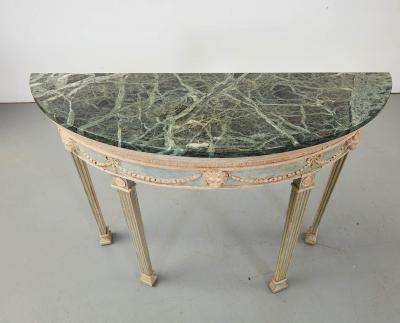 Adam Demilune Console Table