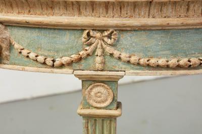 Adam Demilune Console Table