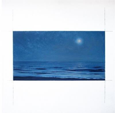 Adam Straus Montauk Moonrise
