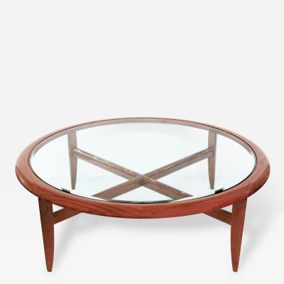 Adam Tihany Mahogany Coffee Table by Adam Tihany for Pace Collection