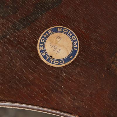 Adam Weisweiler Pair of Neoclassical style round side tables manner of Adam Weisweiler