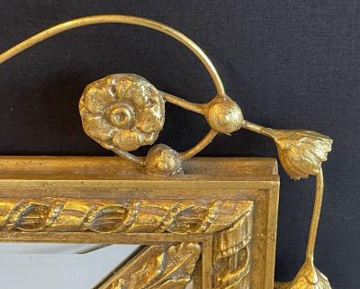 Adams Style Wall Console or Over the Mantle Mirror