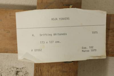 Adja Yunkers Adja Yunkers Drifting Whiteness 1975 68 x 50 