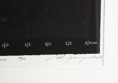 Adja Yunkers Adja Yunkers Lithograph Shant Dun Oiseau Solitaire 50 50