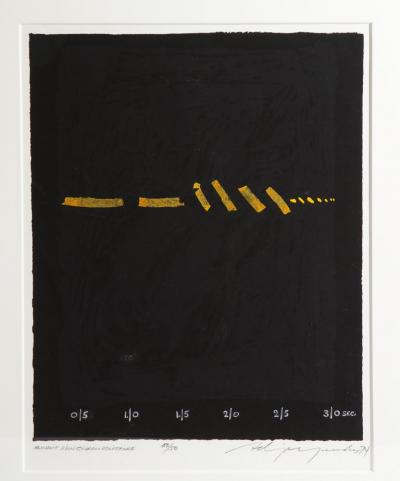 Adja Yunkers Adja Yunkers Lithograph Shant Dun Oiseau Solitaire 50 50