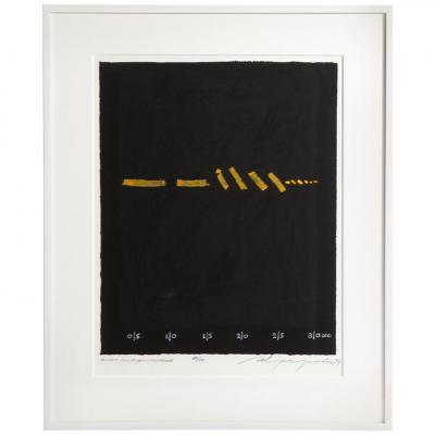 Adja Yunkers Adja Yunkers Lithograph Shant Dun Oiseau Solitaire 50 50