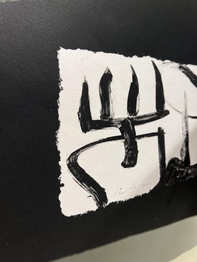 Adja Yunkers Framed Lithograph by Adja Yunkers