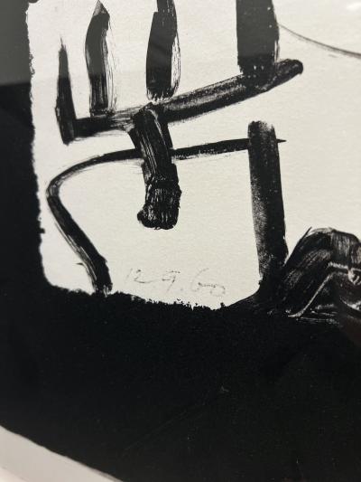 Adja Yunkers Framed Lithograph by Adja Yunkers