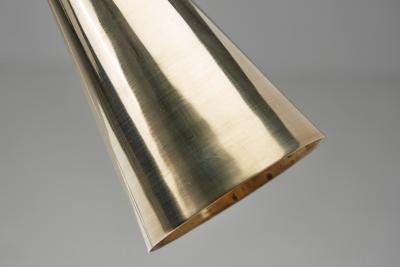 Adjustable Brass Table Lamp with Dynamic Stand Europe 1960s