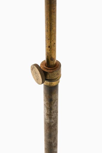 Adjustable Floor Lamp in Brass 1940s