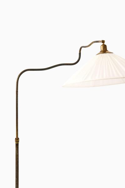 Adjustable Floor Lamp in Brass 1940s