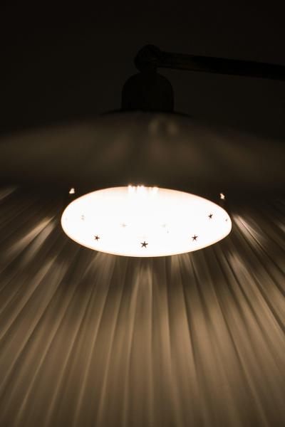 Adjustable Floor Lamp in Brass 1940s