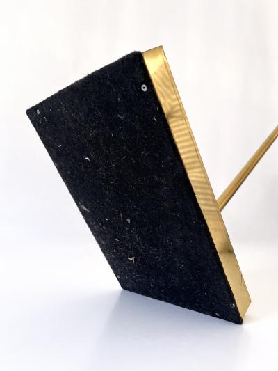 Adjustable Mid Century Modern Brass Floor Lamp or Reading Light Sweden 1960s