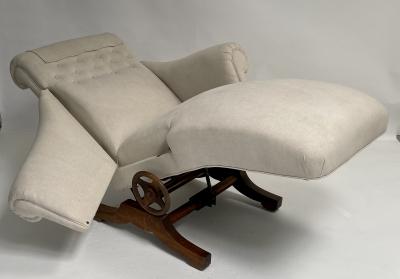 Adjustable Reclining Napoleon III Chair